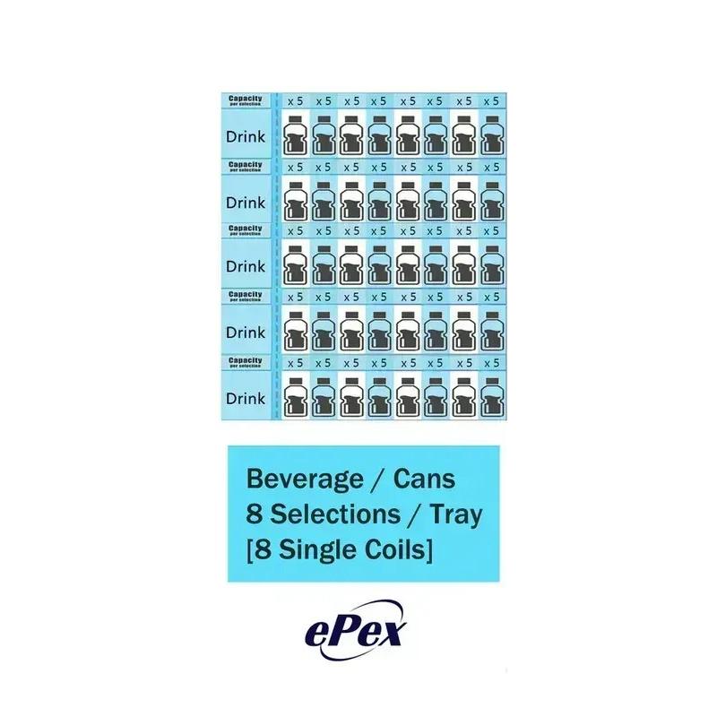 Epex D648 Drink Vending Machine with Elevator Delivery