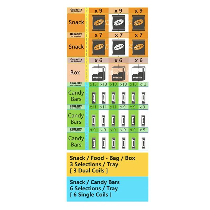 Epex G627 Snack Vending Machine
