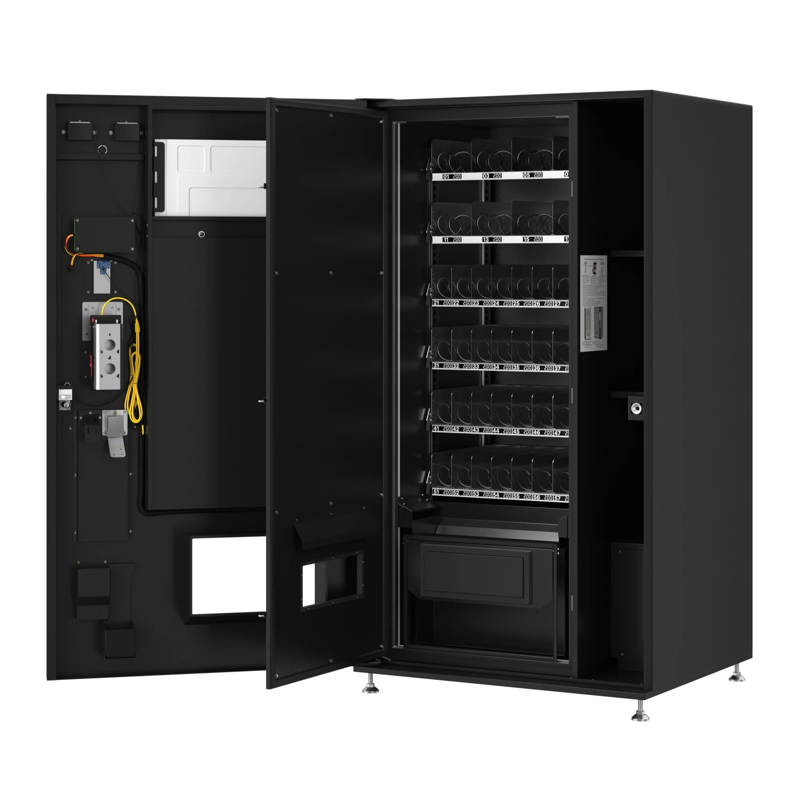 KoolMore Refrigerated Combo Snack and Drink Vending Machine - 48 Slot - 49" Touch Display