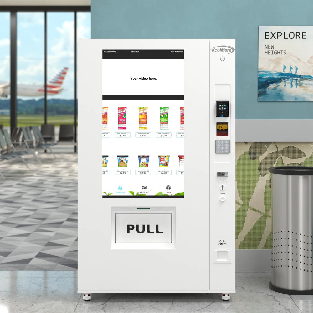 KoolMore Commercial Freezer Ice Cream Vending Machine