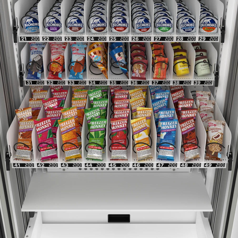 KoolMore Commercial Freezer Ice Cream Vending Machine