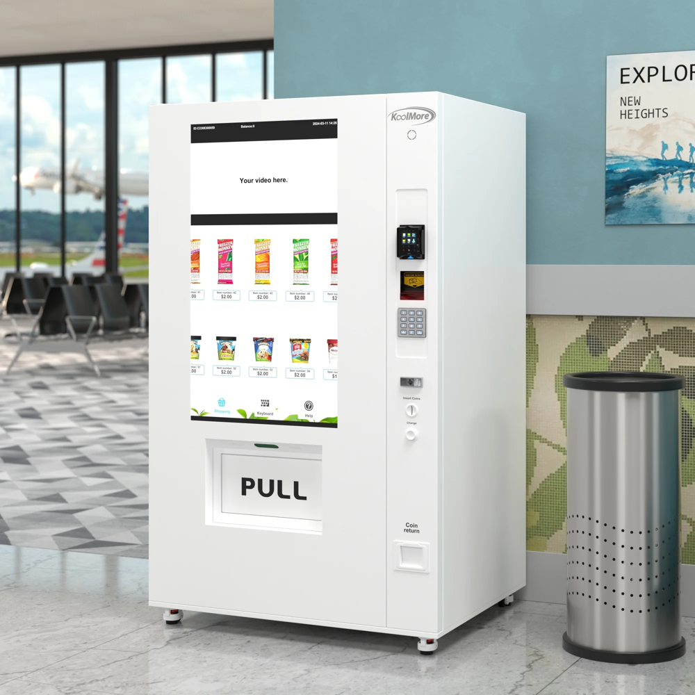 KoolMore Commercial Freezer Ice Cream Vending Machine