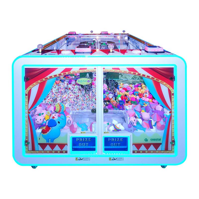 Coastal Showtime 4-Player Crane Arcade Game