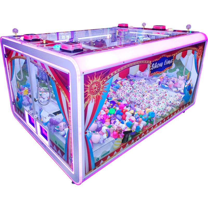 Coastal Showtime 4-Player Crane Arcade Game