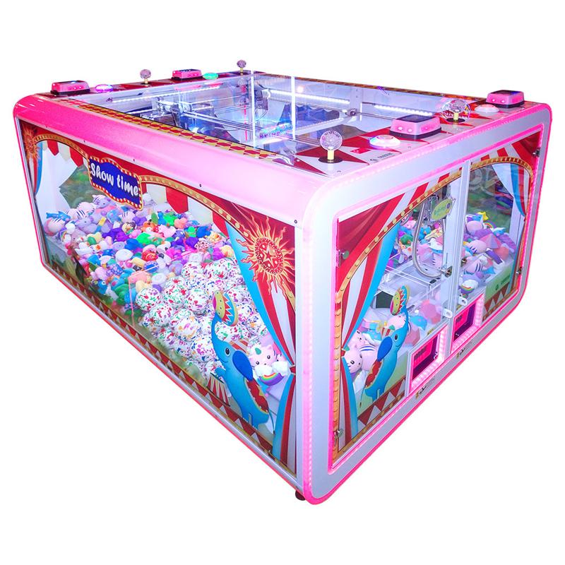 Coastal Showtime 4-Player Crane Arcade Game